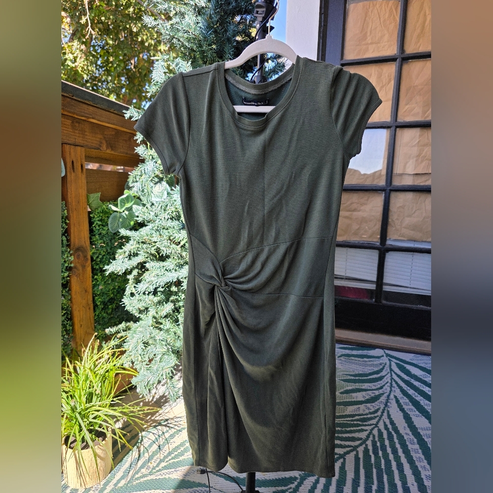 Abercrombie & Fitch Olive Green Dress